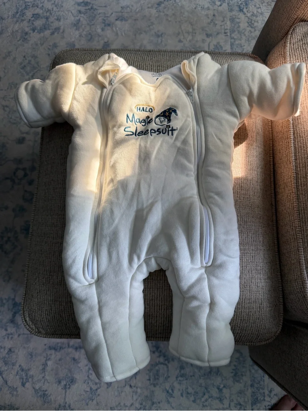 Halo Cream Magic Sleepsuit One-Piece Footie